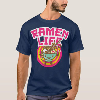 Ramen Life Kawaii Anime Japans T-shirt