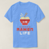 Ramen Life T Shirt, Tasty Anime Noodle Bowl, Studi T-shirt (Design voorkant)