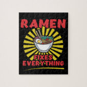 Ramen lost alles op - Funny Ramen Quote Design Legpuzzel (Verticaal)