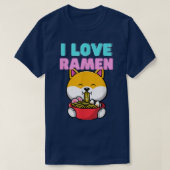 Ramen love Floki doge love ramen everybody loves r T-shirt (Design voorkant)