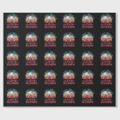 Ramen Lover Cute Cat Eating Japanse noedels Cadeaupapier (Vlak)