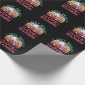 Ramen Lover Cute Cat Eating Japanse noedels Cadeaupapier (Hoek)