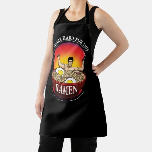 Ramen Lover Gangster Schort (Insitu)