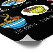 Ramen Lover Gift Grappige Japanse Noedels Ramen Poster (Hoek)