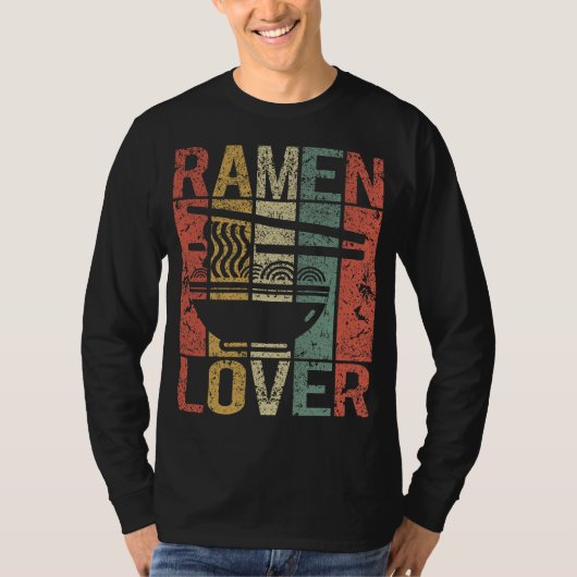 Ramen Lover (graafeffect) T-shirt (Voorkant)
