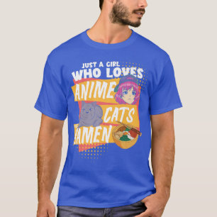 Ramen lover is gewoon een meisje dat van animekat  t-shirt