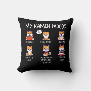 Ramen Lover Shiba Inu Hond Japanse Noedels Ramen M Kussen