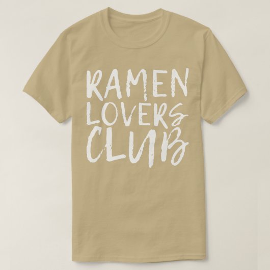 Ramen Lovers Club — 1976 T-shirt (Design voorkant)