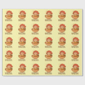 Ramen Makes Me Feel Alive Funny Noodle Lover Cadeaupapier (Vlak)