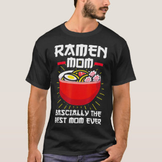 Ramen Mam Basciaal de beste mam ooit Noodles Gift T-shirt