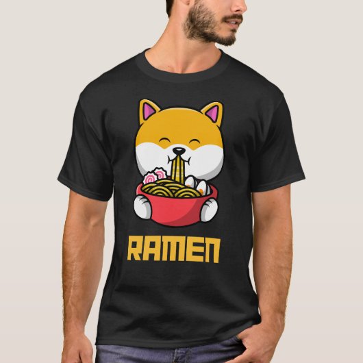 Ramen Mannen T-shirt (Voorkant)