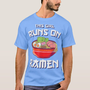 Ramen Meiseert Japans eten Dit meisje gaat op rame T-shirt