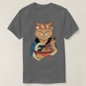 Ramen Meowster T-shirt (Design voorkant)