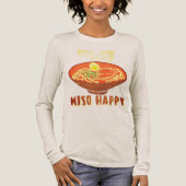 Ramen Miso Gelukkig Tri-Blend Shirt (Voorkant)