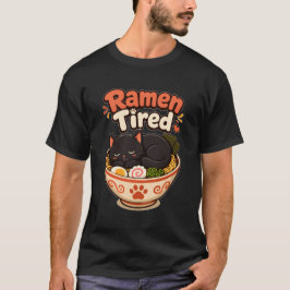 Ramen Moe Cute Kawaii Noedels Noedel Kom T-shirt