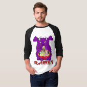 ramen monster lange mouw t-shirt (Voorkant volledig)