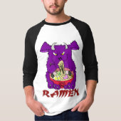 ramen monster lange mouw t-shirt (Voorkant)