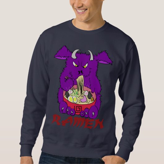 ramen monster sweatshirt (Voorkant)