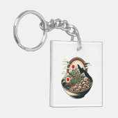 Ramen Mountains Sleutelhanger (Voorkant Links)