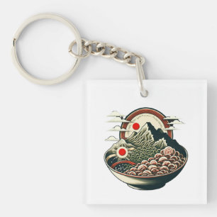 Ramen Mountains Sleutelhanger