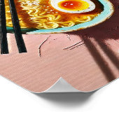 Ramen Muur Kunstprint Esthetische Voedsel Poster (Hoek)