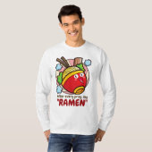  "Ramen" na te bidden T-shirt (Voorkant volledig)