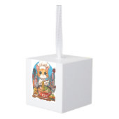 Ramen Neko � Grappige Kat Chef Anime Eten Decoratie (Achter hoekig)
