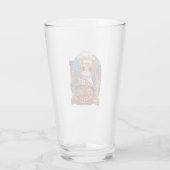 Ramen Neko � Grappige Kat Chef Anime Eten Glas (Achterkant)
