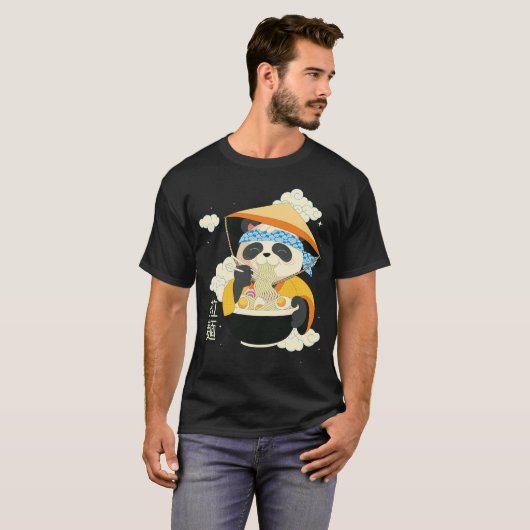 Ramen noedel koala t-shirt (Voorkant volledig)