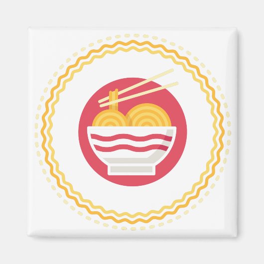 ramen noedels magneet (Voorkant)