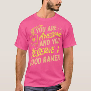 Ramen Noodle Bowl houdt van Japanse Kawaii Je bent T-shirt