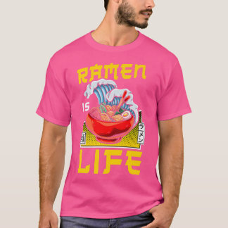Ramen Noodle Bowl Love Japans Kawaii Wave Ramen T-shirt