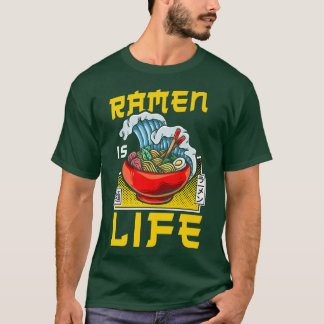 Ramen Noodle Bowl Love Japans Kawaii Wave Ramen T-shirt
