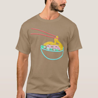 Ramen Noodle Bowl-stick Retro2023 T-shirt