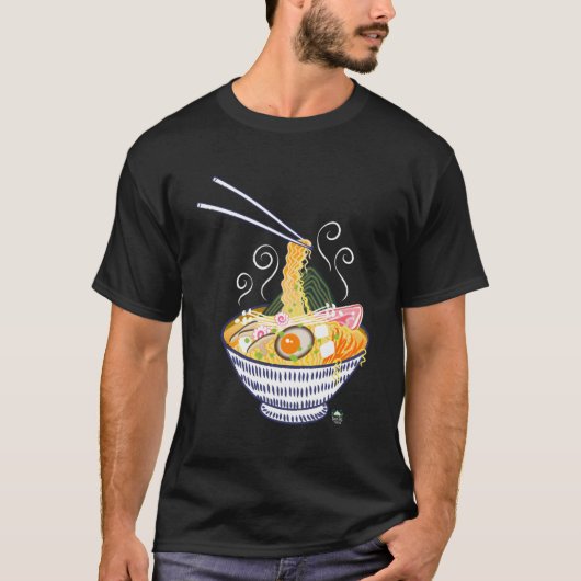 Ramen Noodle Bowl T-shirt (Voorkant)