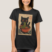 Ramen Noodle Eating: T-shirt voor vrouwen (Voorkant)