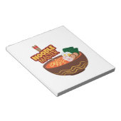 Ramen Noodle Master Funny Japanese Gift Idee Notitieblok (Schuin)