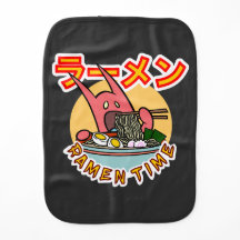Ramen Noodle Monster Ramen Tijd! Boerenkrijgdoek