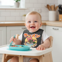 Ramen Noodle Monster Ramen Time! Baby Slabbetje