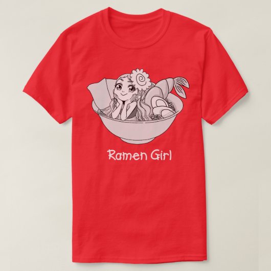 Ramen Noodle Soup Japanse Gift 2517 T-shirt (Design voorkant)