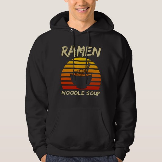 Ramen Noodle Soup Kawaii Japan Noodles  Hoodie (Voorkant)