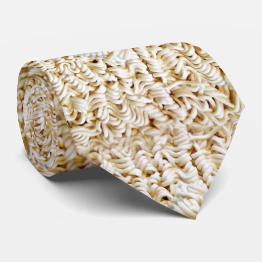 Ramen Noodle Tie Stropdas (Opgerold)