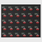 Ramen Noodles Asian Bowl Party Cadeaupapier (Vlak)