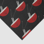 Ramen Noodles Asian Bowl Party Tissuepapier (Detail)