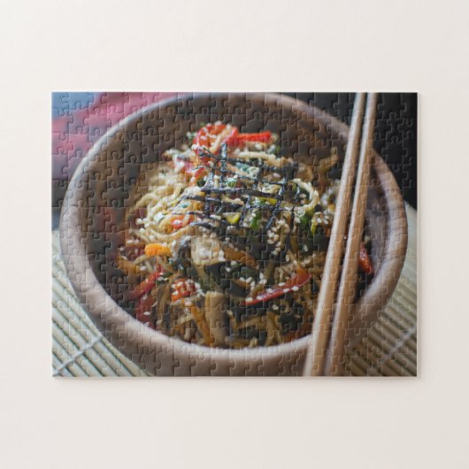 Ramen Noodles Asian Food Legpuzzel (Horizontaal)