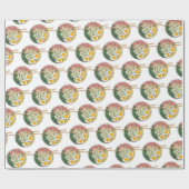 Ramen Noodles Bowl Japans restaurant Foodie Cadeaupapier (Vlak)