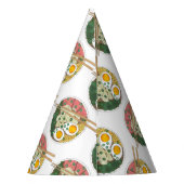 Ramen Noodles Bowl Japans restaurant Foodie Feesthoedjes (Achterkant)