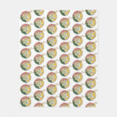 Ramen Noodles Bowl Japans restaurant Foodie Fleece Deken (Voorkant)