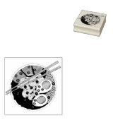 Ramen Noodles Bowl Japans restaurant Foodie Rubberstempel (Gestempeld)