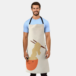 Ramen Noodles Chef Apron Schort